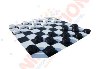 Dames et échecs géants